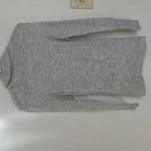 Quince Wool & Baby Alpaca Blend Grey Turtleneck Sweater Sz XS NWT